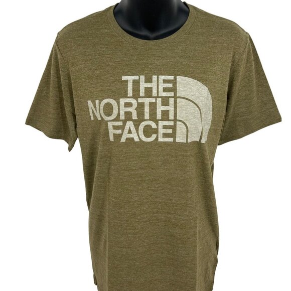 The North Face Olive Mens Short Sleeve Tee Shirt Crew Neck Short Sleeve EUC - Picture 2 of 7